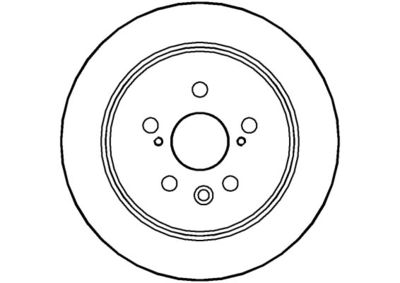 NBD474 NATIONAL Тормозной диск