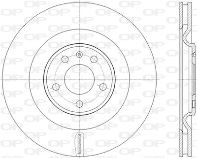 BDR282220 OPEN PARTS Тормозной диск