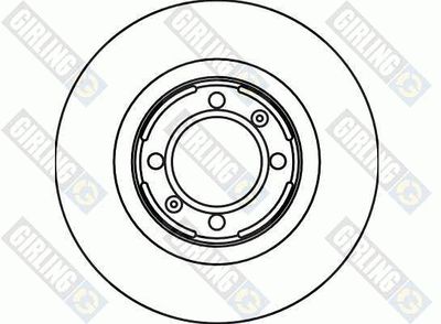 6017143 GIRLING Тормозной диск