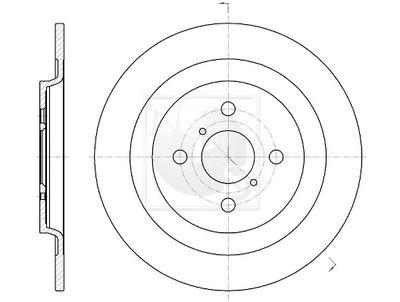 T331A59 NPS Тормозной диск