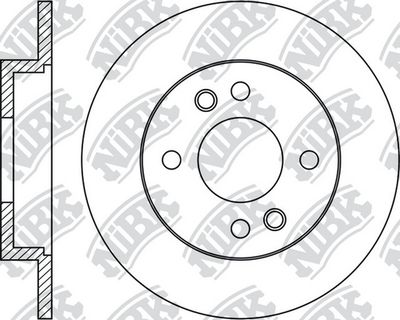 RN1791 NiBK Тормозной диск