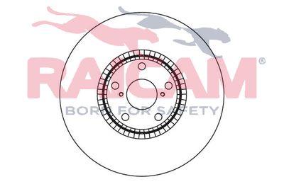 RD01084 RAICAM Тормозной диск