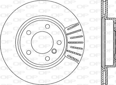 BDR175720 OPEN PARTS Тормозной диск