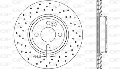 BDR261420 OPEN PARTS Тормозной диск