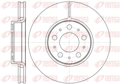 661910 REMSA Тормозной диск