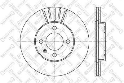 60209934VSX STELLOX Тормозной диск