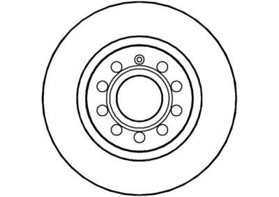 NBD1294 NATIONAL Тормозной диск
