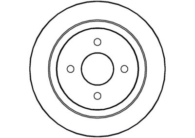 NBD219 NATIONAL Тормозной диск