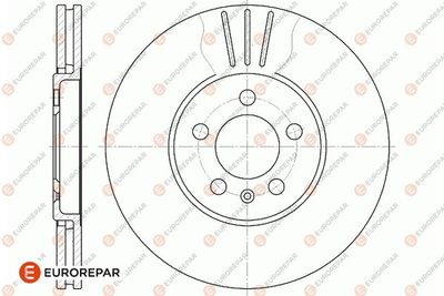 1667854480 EUROREPAR Тормозной диск