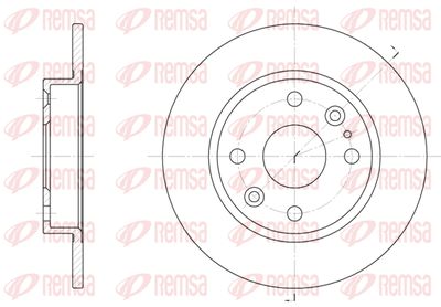 6111900 REMSA Тормозной диск