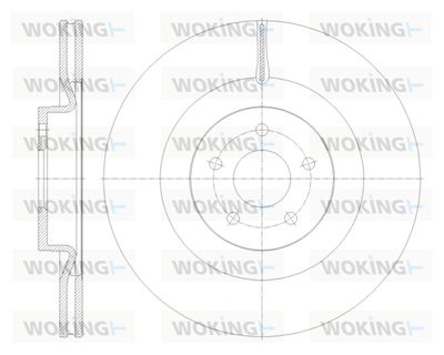D6211410 WOKING Тормозной диск