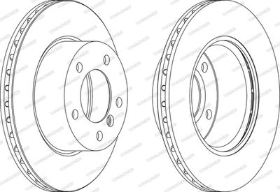 WGR12281 WAGNER Тормозной диск