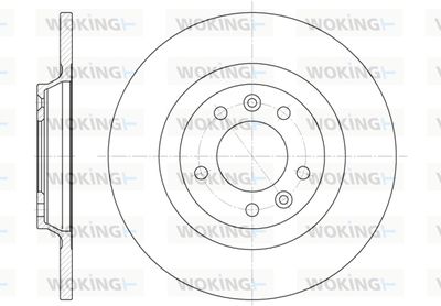 D669000 WOKING Тормозной диск