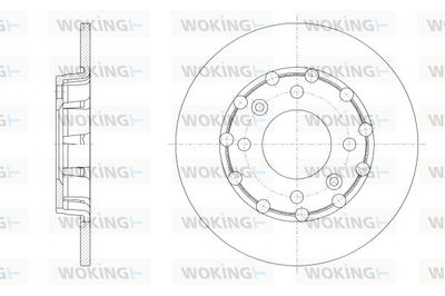 D6253900 WOKING Тормозной диск