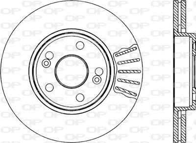 BDR181620 OPEN PARTS Тормозной диск