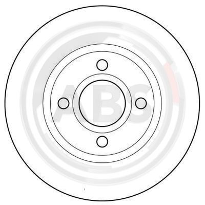 16228 A.B.S. Тормозной диск