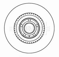 BBD5806S BORG & BECK Тормозной диск