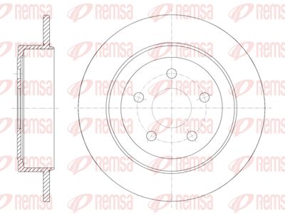 690200 REMSA Тормозной диск