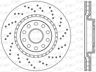 BDRS174125 OPEN PARTS Тормозной диск