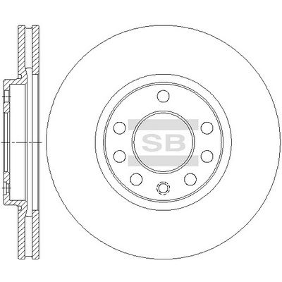 SD5110 Hi-Q Тормозной диск