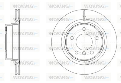 D6149510 WOKING Тормозной диск