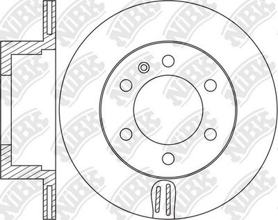 RN1636 NiBK Тормозной диск