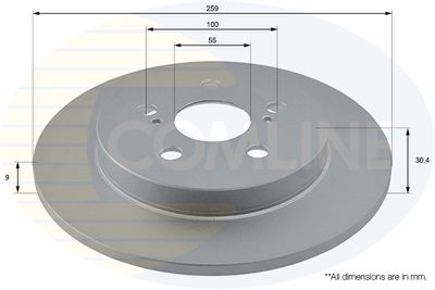 ADC01149 COMLINE Тормозной диск