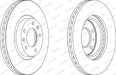 WGR11321 WAGNER Тормозной диск