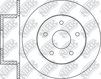 RN1149 NiBK Тормозной диск