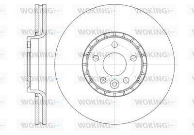 D6131910 WOKING Тормозной диск