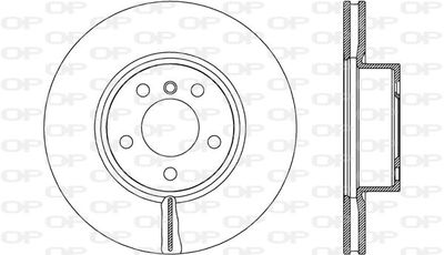 BDR262920 OPEN PARTS Тормозной диск