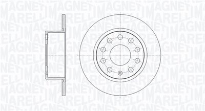 361302040656 MAGNETI MARELLI Тормозной диск