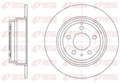 641100 REMSA Тормозной диск