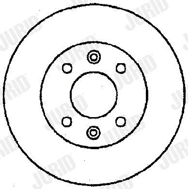 561591J JURID Тормозной диск