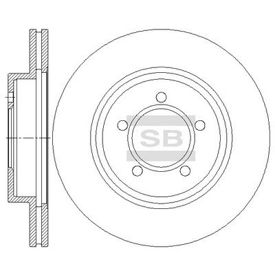 SD5328 Hi-Q Тормозной диск