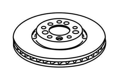 340595 WXQP Тормозной диск