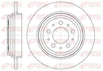 691600 REMSA Тормозной диск