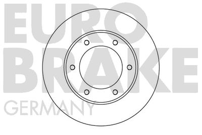 5815204541 EUROBRAKE Тормозной диск