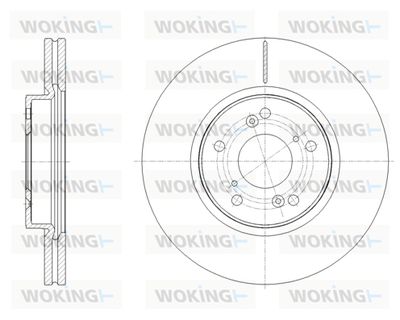D6210810 WOKING Тормозной диск
