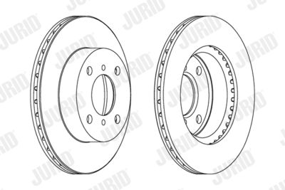 562167J JURID Тормозной диск
