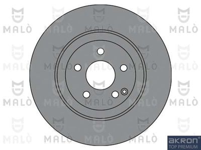 1110326 AKRON-MALÒ Тормозной диск
