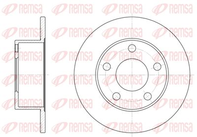 612300 REMSA Тормозной диск