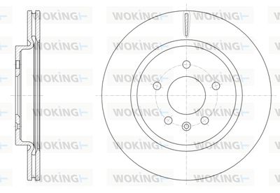 D6210610 WOKING Тормозной диск
