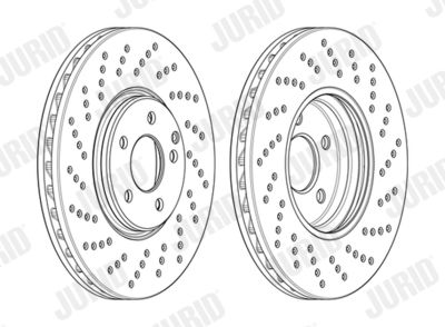562404JC1 JURID Тормозной диск