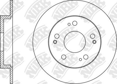 RN1609 NiBK Тормозной диск
