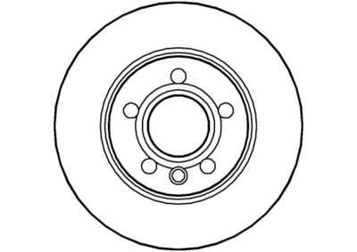 NBD934 NATIONAL Тормозной диск