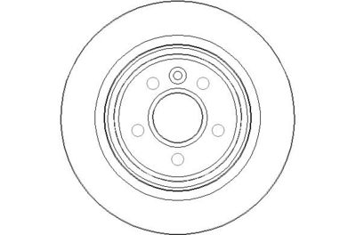 NBD1575 NATIONAL Тормозной диск