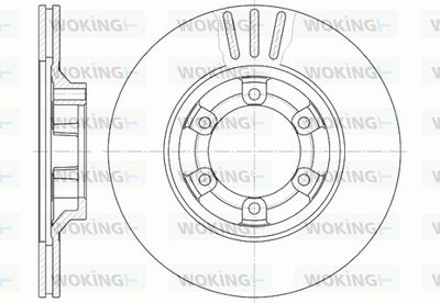 D645910 WOKING Тормозной диск