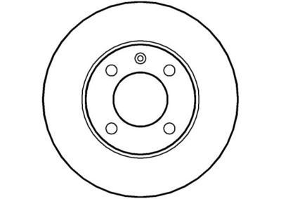 NBD008 NATIONAL Тормозной диск
