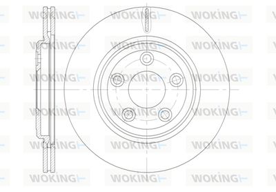 D683710 WOKING Тормозной диск